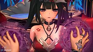 Black Swan And Sparkle Dominate Cowgirl