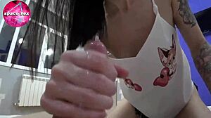 19-Year-Old Hard Fucks Stepbrother in Homemade Closeup