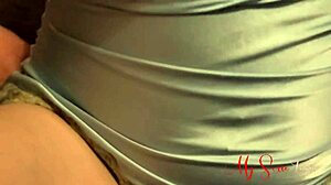 look at this blue nighty solo masturbation!