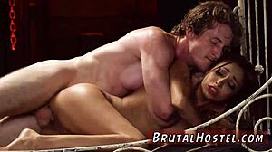 Watch poor lil Jade in magic wand chair bondage training