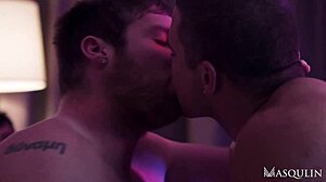 Markus kage jerks off watching ryan stone and jay fuck bareback