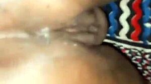 Homemade milf takes dick happily squirting!