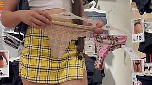 My Sugar Daddy Spoils Me with Lingerie Shopping Trips