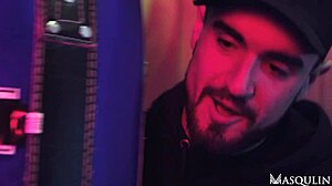 Markus kage jerks off watching ryan stone and jay fuck bareback