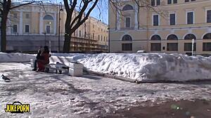 Threesome Of Friends Fucked Hard In The Living Room!