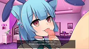 playing rukure game with anime hentai elements in fun session