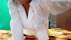 Busty Nurse Fucks Patient in Hospital Visit!