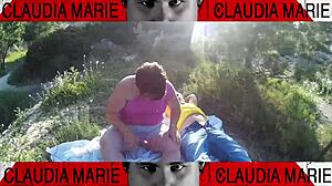 Outdoor European Curvy Woman