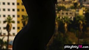 Watch the fancy redhead chubby slut undress sensually!