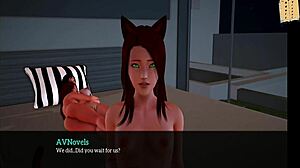 In My New Family 294, Redhead Amateur Shows Big Tits And Ass In Hentai Style