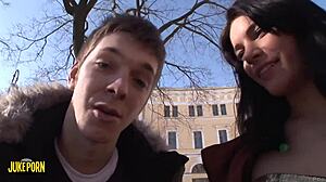 Threesome Of Friends Fucked Hard In The Living Room!