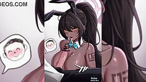 Blue Archive Bunny Karin Compilation