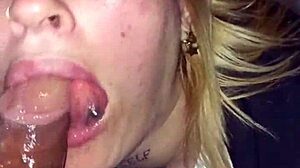 I enjoy the treat in my mouth and swallow everything