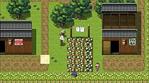 Tanned girl Natsuki is fucking all her village sex friends with anal and pussy creampie in this hentai game