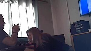 Spycam Caught Bf Fucking Stepmom With Dripping Wet Vagina