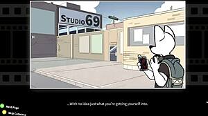 Beat Banger Cathy expertly handles monster cocks in furry cartoon group banging.