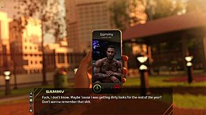 Stunning Brunette Discusses Old Days In Taboo Hentai Game