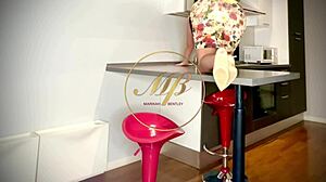 black goddess dominates slaves with fingering humiliation