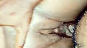 Homemade milf takes dick happily squirting!