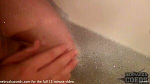 Girl next door eve bath wet masturbating strong orgasm