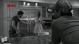 Hot Fuck in Sexy Brunette's Wet Pussy