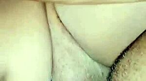 Homemade milf takes dick happily squirting!