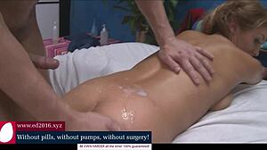 Blonde Gets Hardcore Fucking Massage!