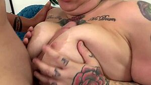 i'm nova jade, the inked plumper, gorging on a stiff meat rod