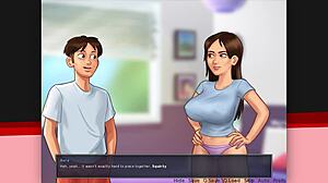 Hot Gym Teacher In Summertime Saga Game