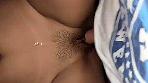 eating the vagina of a skinny petite 18+ moaning girl her asshole is gaping and farting