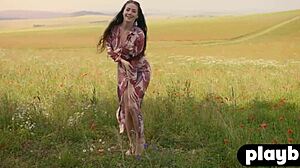 Blonde Big Tits Bimbo Swallows Cum in Wild Ass-to-Mouth Action