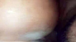 Homemade milf takes dick happily squirting!