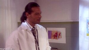 penthousegold com - brunette babe paola rey sucks off dirty doctor before they fuck in the clinic