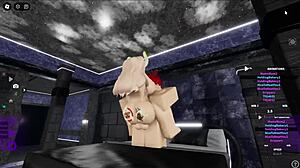 Blonde Succubus with Big Tits Hardcore Fucks Cat Boy's Cock in Intense Scene