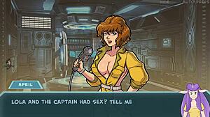 Princess Brunette In Space Battle Hentai