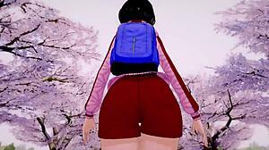 Koikatsu sa seksi pičkarskim priča twerk HMV sa Nezuko