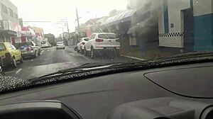 Motorista De Uber Gozou Na Boca Da Passageira Que Pagou A Corrida Com Boquete - Completo No Red E No Sheer