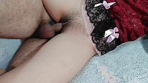 Milf Wife Gets Cum On Hairy Pussy