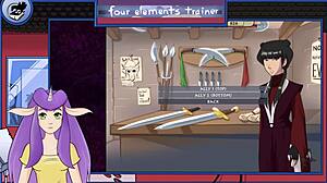 Avatar trainer part 23 blowjob from guard feels good