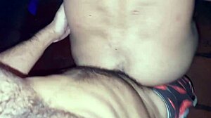 in the dark room cabin, i eat the mature man's ass passionately and deeply