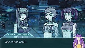 Princess Brunette In Space Battle Hentai