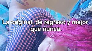 Darlin davne lasexona jugando rico con su chorito y con consolador mamada de pico de bonus