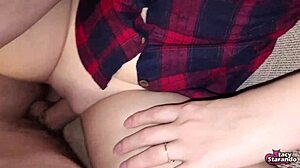 My Stepbrother Loves To Cum Deep Inside My Pussy - Pov Creampie Homemade