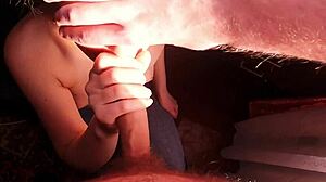 Girlfriend's Morning Blowjob Near Window!