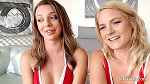 Tiffany Watson And Lisey Sweet Squirt Wet Pussy With Vibrator And Dildo