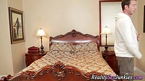 this little pornstar gets rammed hard in doggystyle