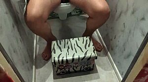 Stepsister Catches Me Watching Her Naked Photo In Toilet