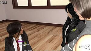 In this acting lesson, the wife surprisingly gets a cock in her ass