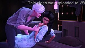 Sylus intensely takes virgin's v card in 3d hentai