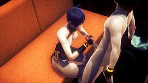 Genshin Impact hentai - Xianglin’s wild handjob and anal hit me hard.